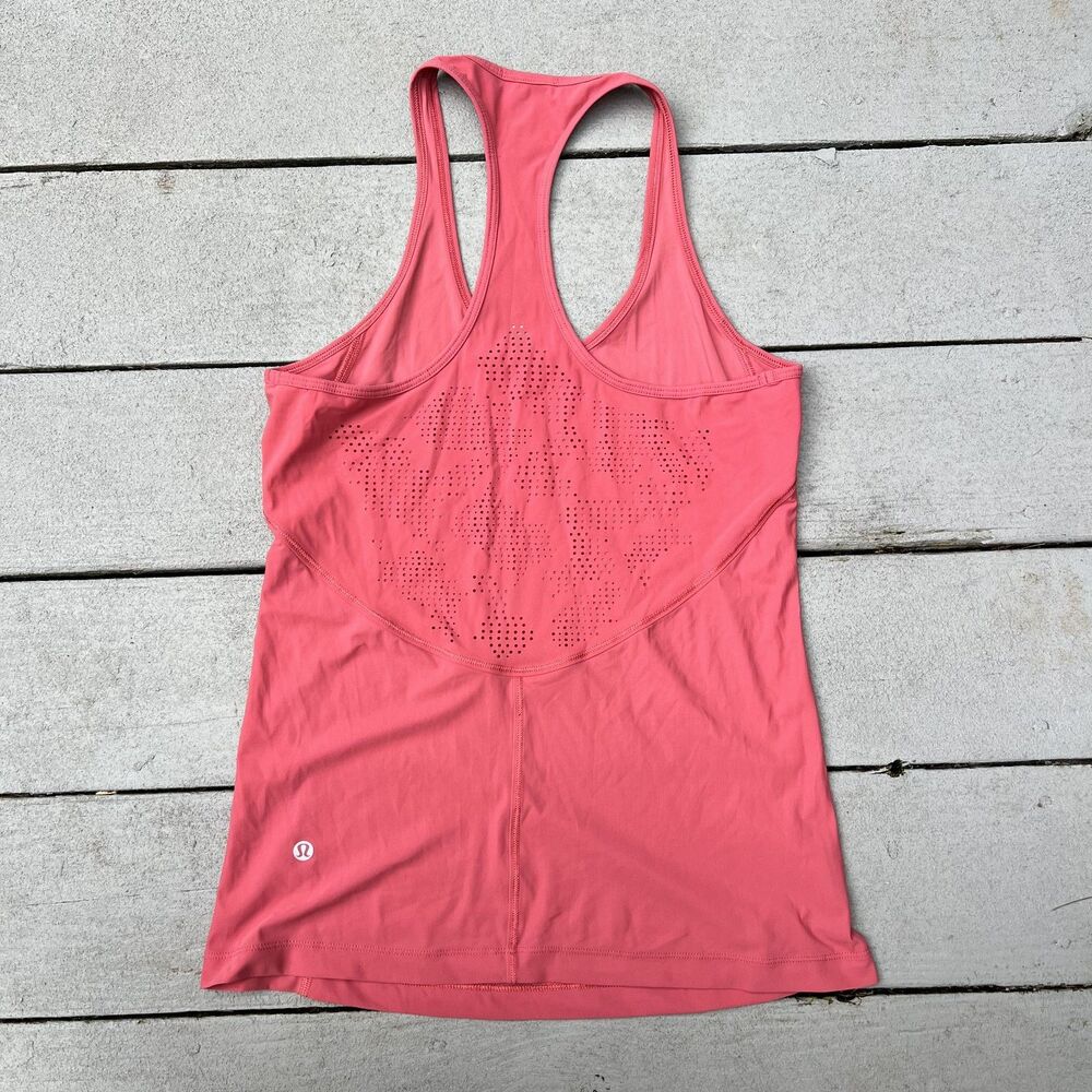Lululemon Racerback Tank Top Pink-Size S